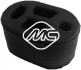 Кронштейн глушника Citroen Xantia, Xm, Zx / Peugeot 306, 605 1.1-3.0 (89-03) (00084) Metalcaucho