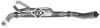 Патрубок радиатора Peugeot 406  2.1TD (96-04) (08574) Metalcaucho