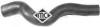 Патрубок радіатора верх Peugeot 206 1.4HDI (98-) (09184) Metalcaucho