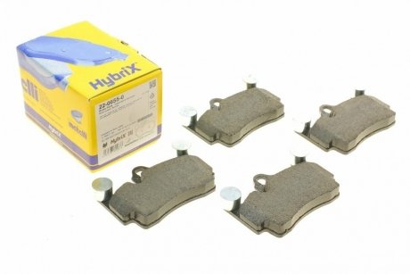 Комплект гальмівних колодок Metelli 22-0655-0