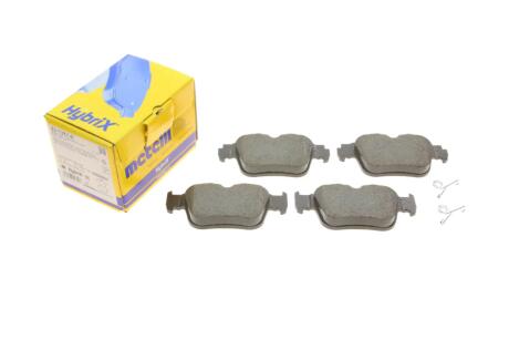 Фото 1 - комплект гальмівних колодок Metelli 22-1317-0 Комплект гальмівних колодок Metelli 22-1317-0 (фото 1)