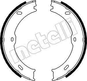 Комплект гальмівних колодок (барабанних) Metelli 53-0246 (фото 1)