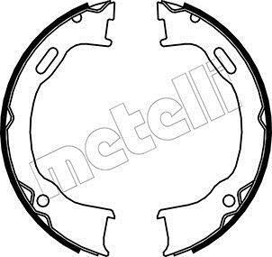 Комплект гальмівних колодок (барабанних) Metelli 53-0364 (фото 1)