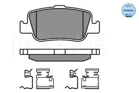 Тормозные колодки дисковые MEYLE 025 246 6415/W