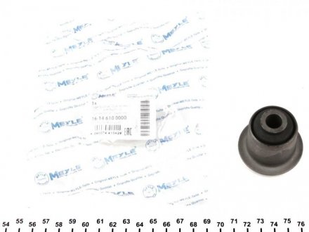 Сайлентблок рычага DACIA DOKKER, LODGY,LOGAN 04- перед. мост низ MEYLE 16-14 610 0000