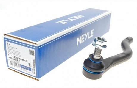 Наконечник рульової тяги прав MEYLE 31-16 020 0058/HD