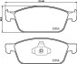Колодки гальмівні дискові MDB3971