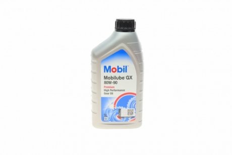 Трансмиссионное масло Mobilube GX 80W-90, 1л MOBIL 142116