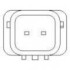 Датчик ABS MOBILETRON ABJP006 (фото 2)