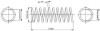 MONROE MITSUBISHI Пружина передняя L=380mm CARISMA 95- SP2635