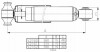 MONROE FORD Амортизатор Van-Magnum задн. TRANSIT 13- V2162