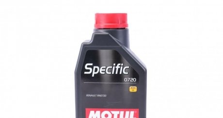 Олива моторна Specific 0720 5W-30, 1л. MOTUL 102208