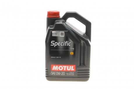 Масло моторне /SPECIFIC 17 FE 0W20 5L/109950 MOTUL 102406