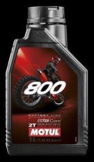 800 2T Factory Line Off Road 12х1 L MOTUL 104038 (фото 1)