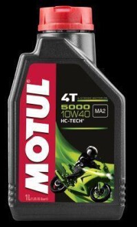 5000 4T SAE 10W40 12х1 L MOTUL 104054 (фото 1)
