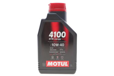 Олива моторна 4100 Syn-nergy Spec 10W40 1L MOTUL 387701
