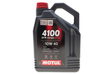 Олива моторна 4100 Syn-nergy Spec 10W40 5L MOTUL 387706