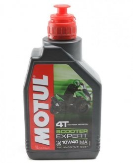 Олива моторна Scooter Expert 4T MA 10W-40, 1л. MOTUL 831901