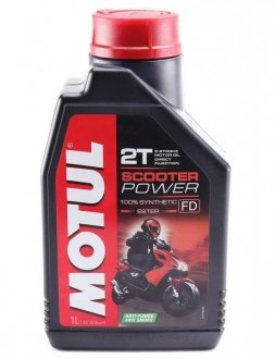 Олива 2T Scooter Power 1L MOTUL 832101