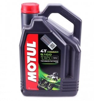 Олива 4T 5100 10W50 4 L MOTUL 836841