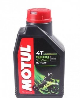 Олива 4T 5000 SAE 10W40 1L MOTUL 836911