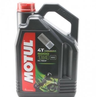 Олива 4T 5000 SAE 10W40 4L MOTUL 836941