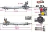 Рульова рейка з ГПК відновлена AUDI A6 97-05; AUDI A6 Avant 97-05 AU215R