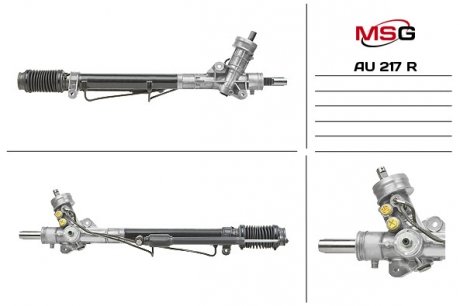 Рулевая рейка с ГУР восстановленная AUDI A6 1997-2005 MSG AU217R