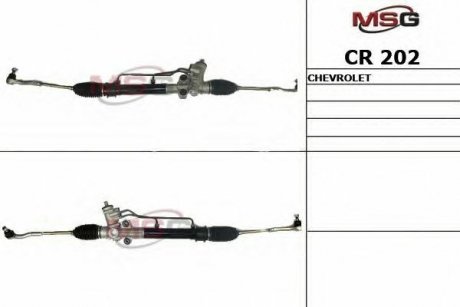 Рульова рейка з ГУР Chevrolet Lacetti, Chevrolet Nubira, Daewoo Lacetti MSG CR202