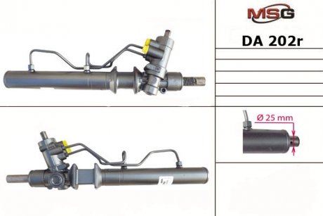 Рульова рейка з ГУР Daewoo Leganza MSG DA202R (фото 1)