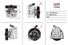Насос ГПК новий FORD GALAXY 06-,MONDEO IV 07-,S-MAX 06-;VOLVO S80 II (AS) 08-,V70 III (BW) 07- FO050