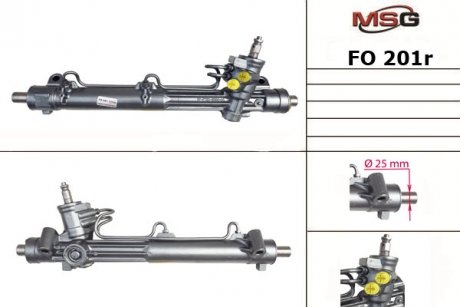 Рульова рейка з ГУР Ford Cougar, Ford Mondeo MSG FO201R (фото 1)
