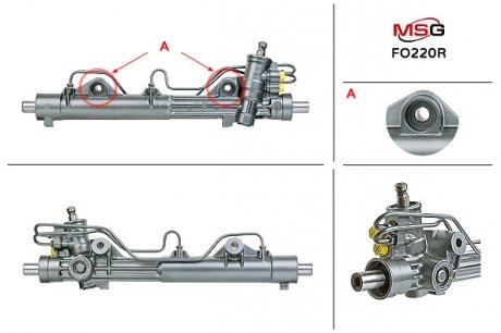 Рульова рейка з ГУР Ford Ka MSG FO220R