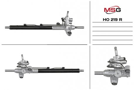Рулевая рейка с ГУР восстановленная HONDA ACCORD 03-08 USA MSG HO219R (фото 1)