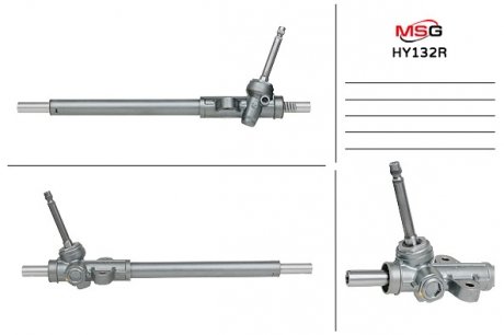 Рульова рейка без ГУР відновлена Hyundai i-20 14-20 MSG HY132R