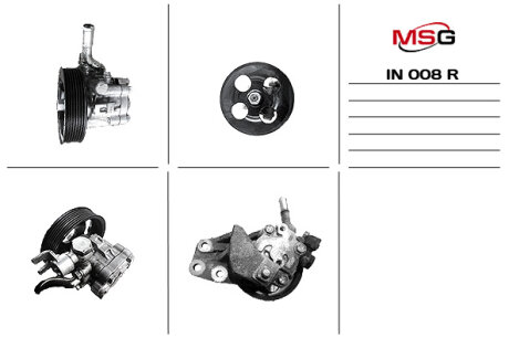 Насос ГУР відновлений Infiniti FX/QX70 08-17 MSG IN008R (фото 1)