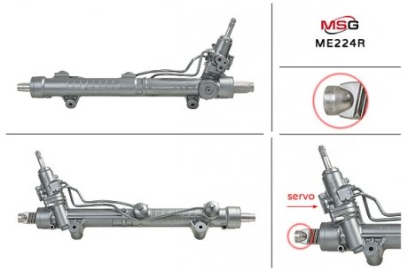 Рульова рейка з ГУР Mercedes-Benz Gl-Class, Mercedes-Benz M-Class MSG ME224R (фото 1)
