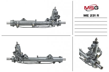 Рульова рейка з ГУР Mercedes-Benz C-Class, Mercedes-Benz Clk, Mercedes-Benz E-Class MSG ME231R