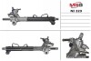 Рульова рейка з ГПК нова NISSAN X-TRAIL T30 01-07 NI223