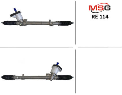 Рульова рейка без ГПК нова RENAULT FLUENCE 10-,GRAND SCENIC 09-,MEGANE CC 10-,SAMSUNG SM3 11- MSG RE114