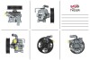 Насос ГПК відновлений Toyota RAV4 00-05, Toyota Corolla Verso 04-09, Toyota Avensis 97-03 TY033R