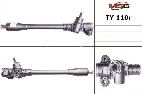Рульова рейка без ГУР Toyota Vitz, Toyota Yaris/Vitz MSG TY110R (фото 1)