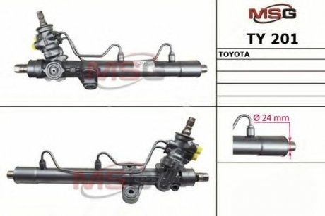 Рульова рейка з ГУР Toyota Avensis MSG TY201 (фото 1)