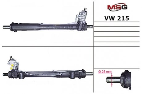 Рульова рейка з ГУР Audi Q7, Porsche Cayenne, Vw Amarok MSG VW215