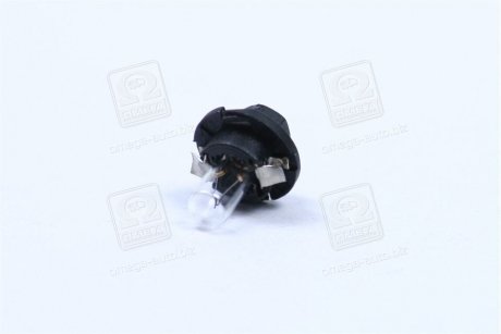 Лампа розжарювання 12v 1,2w Bx8,4d BLACK NARVA 17028CP