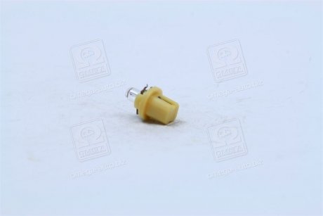 Лампа розжарювання 12v 1,5w Bx8,5d YELLOW NARVA 17050CP