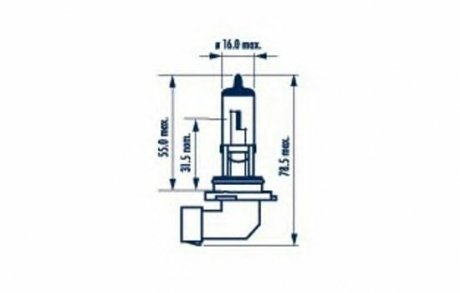 Лампочка заднего фонаря NARVA 48006