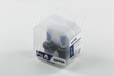 Лампа розжарювання TWIN SET Hb4 12v 51w RANGE POWER WHITE NARVA 48626S2 (фото 1)