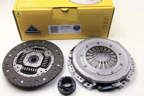 Комплект для переобладнання Passat/A4/A6/Superb I 1.9TDI 00- (228mm)(суцільний+к-кт зчеплення) National CK9925F