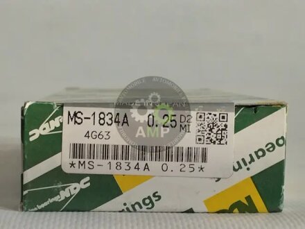 Вкладыши коренные 0.25mm (к-кт на мотор) 4G63 c 1997 года NDC MS1834A025